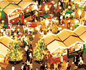 ハウステンボス 光のクリスマスマーケット